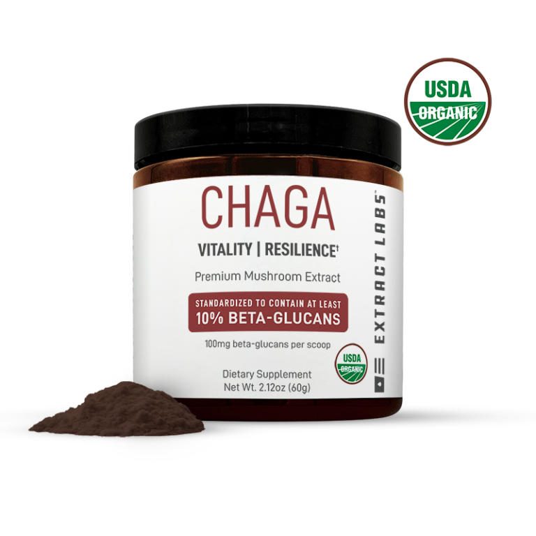 Organic Chaga Mushroom Extract Powder