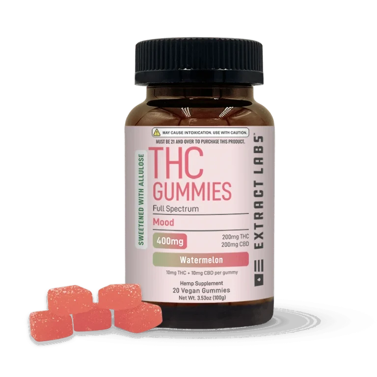 Sugar Free Delta 9 Gummies | Mood | Watermelon