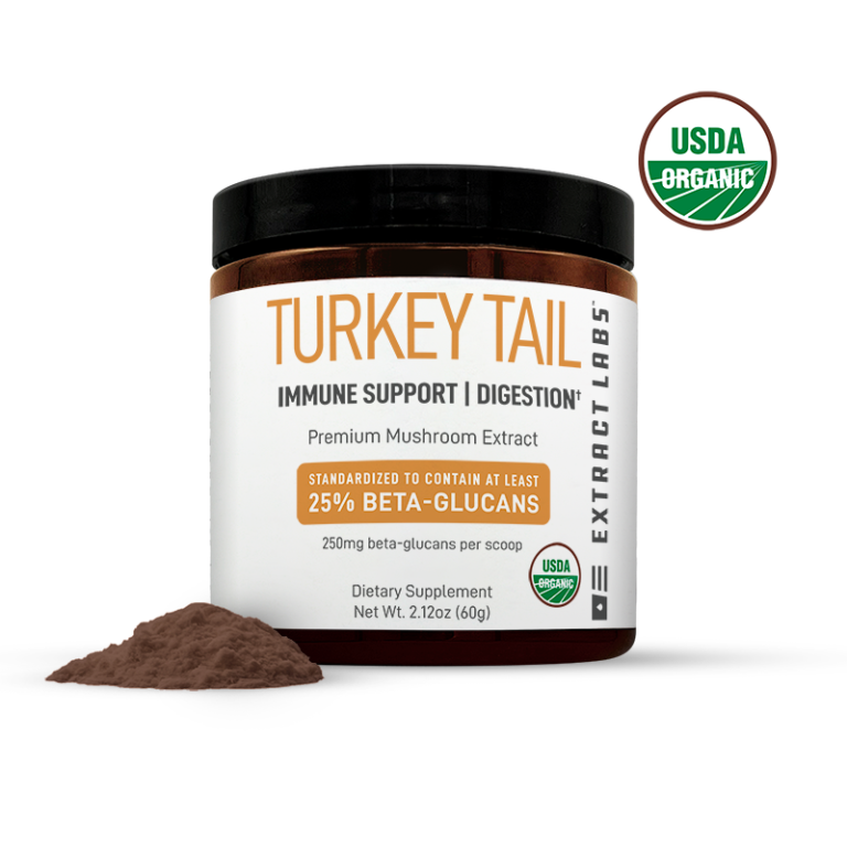 Organic Turkey Tail Mushroom Extract Powder